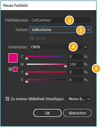 cutContour in Adobe Illustrator anlegen